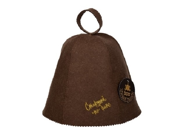 Шапка для бани и сауны 